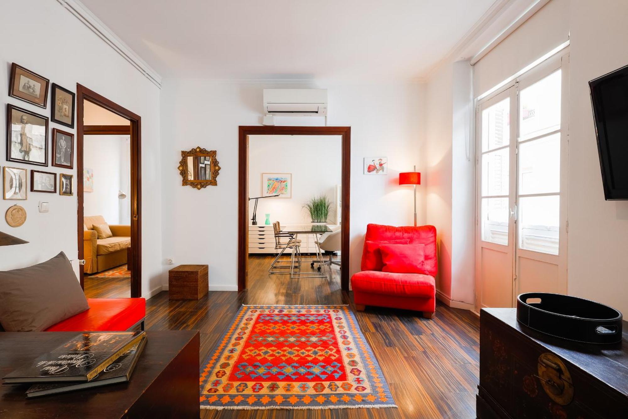 C92 - Rustic Two Bedrooms Apartment With Terrace マラガ エクステリア 写真