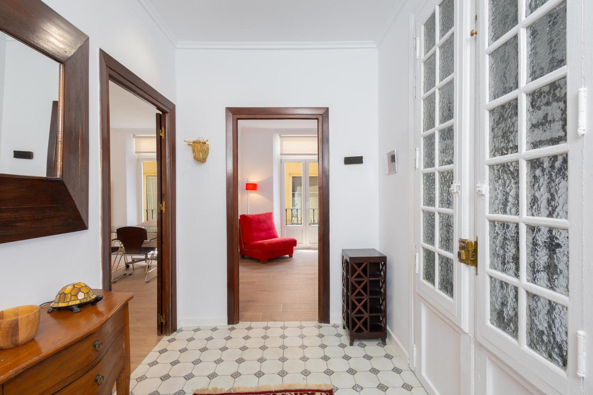 C92 - Rustic Two Bedrooms Apartment With Terrace マラガ エクステリア 写真